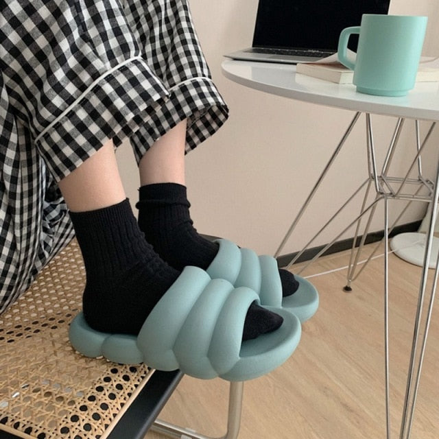 Foam Platform Slippers Men's Size