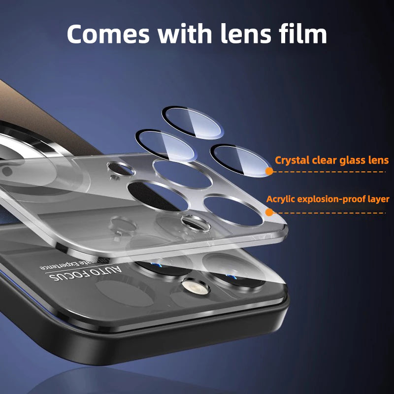 FrostGuard Lens Shield Magnetic iPhone Case