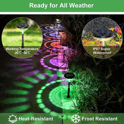 Outdoor Solar Pathway Lights Decorations 1 Pc
