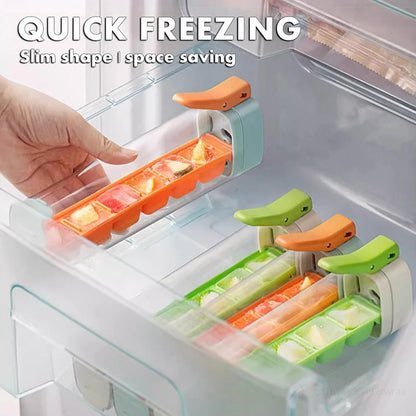 Quick Press Ice Cube Tray