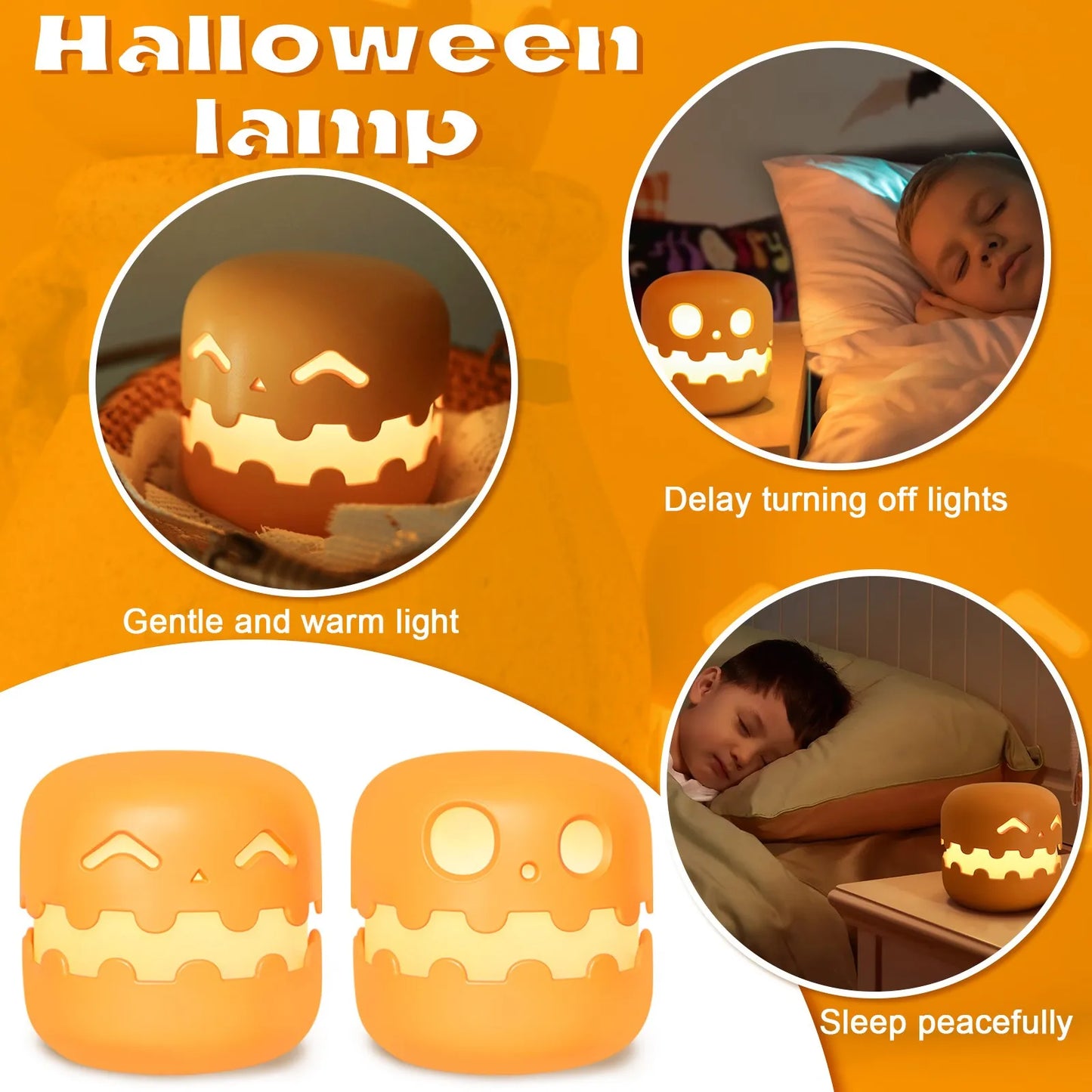 Jack-O-Light Lamp