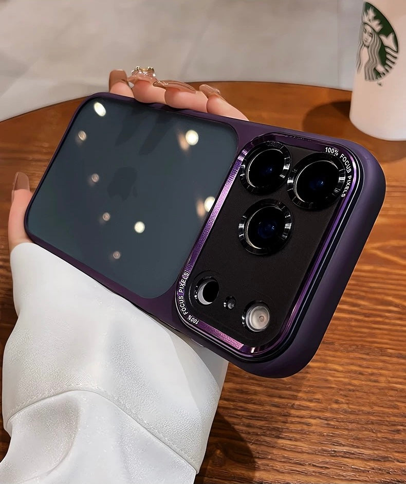 Acrylic Shockproof Magnetic iPhone Case