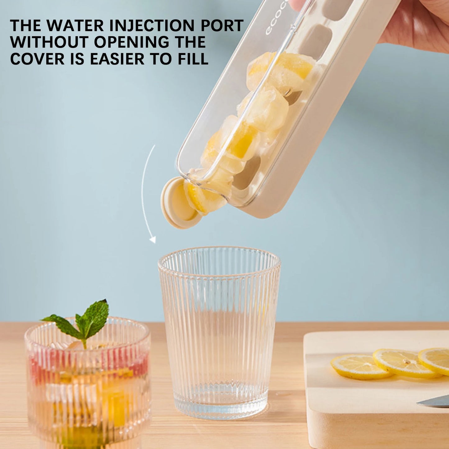 Quick Release Ice Tray Maker