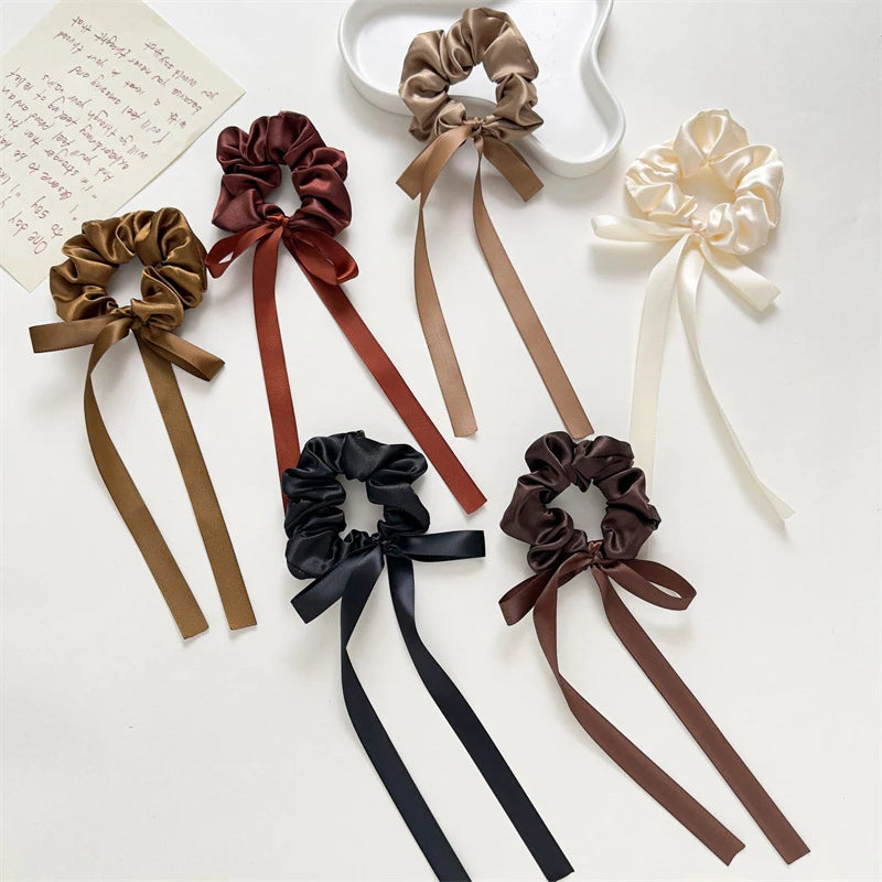 Satin Ribbon Scrunchy