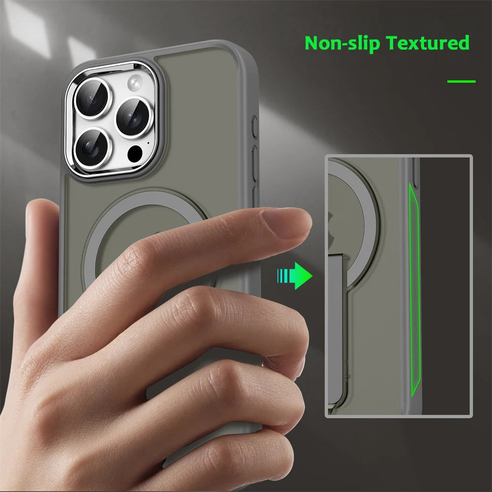 Magnetic KickStand Shockproof Phone Case