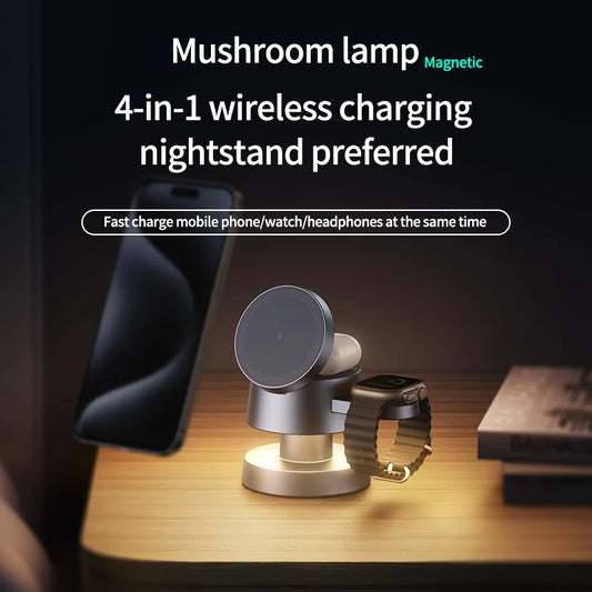 Mushroom Wireless Charging Station