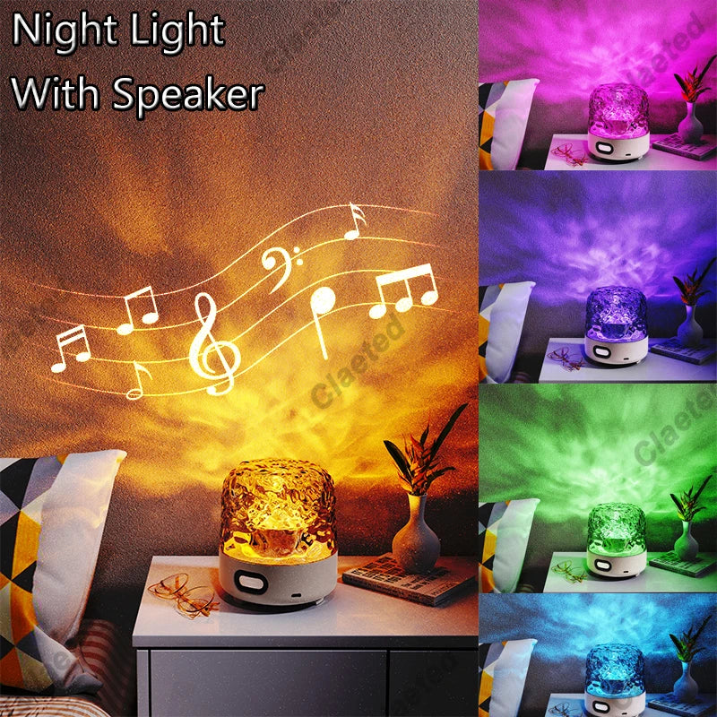 Northern Lights Speaker Lamp