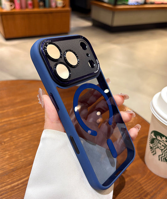 Acrylic Shockproof Magnetic iPhone Case