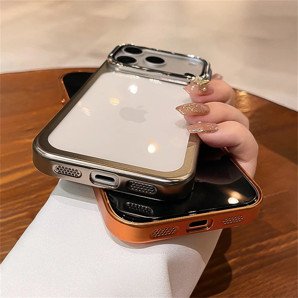 FlipShield Crystal Stand Phone Case