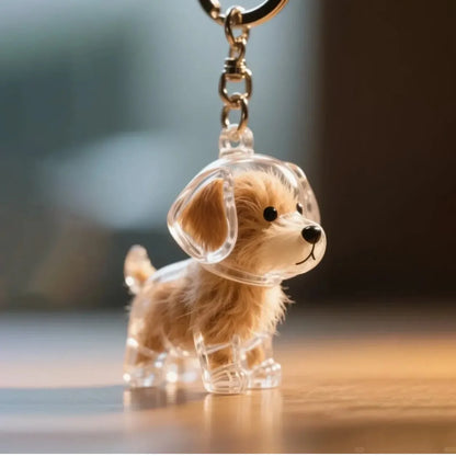 Forever Paw Pendant Keychain