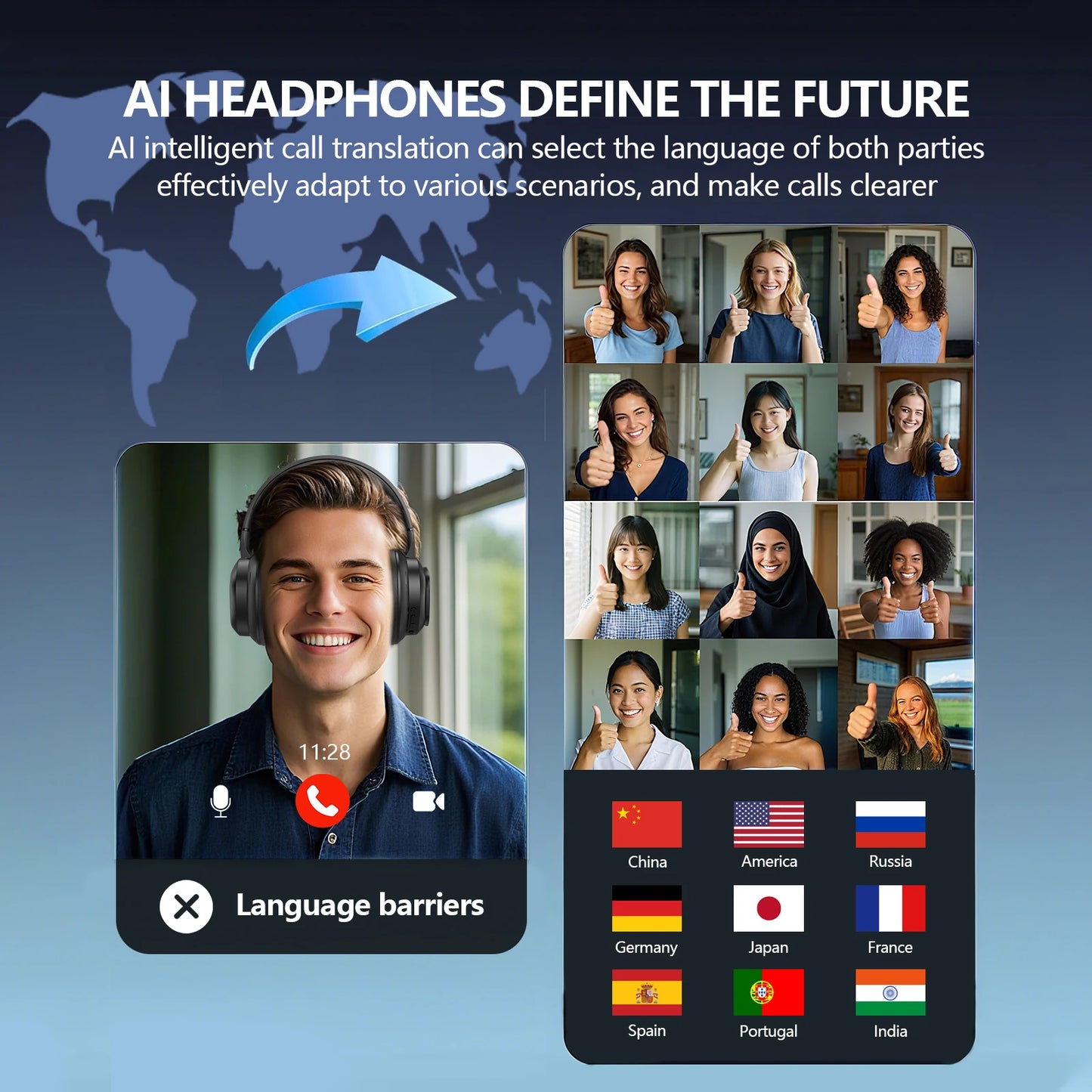 NeuraTouch™ Smart Headphones