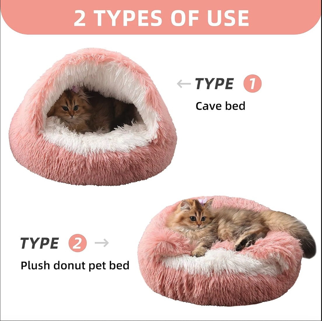 Cozy Snuggle Pet Bed