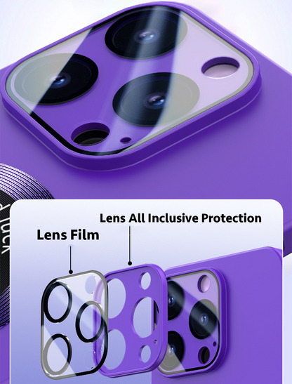 Integrated Camera Film Matte PC iPhone Case