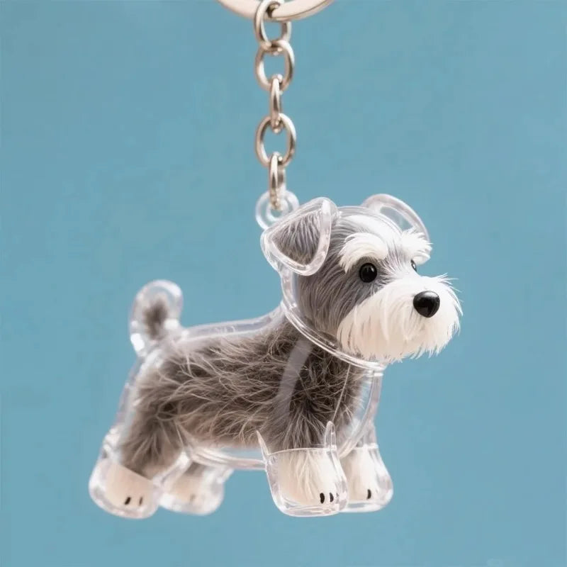 Forever Paw Pendant Keychain