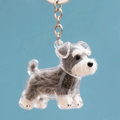 Forever Paw Pendant Keychain