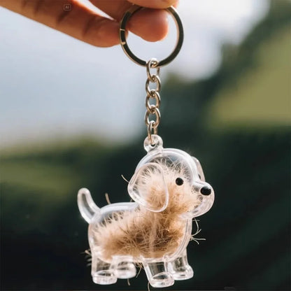 Forever Paw Pendant Keychain