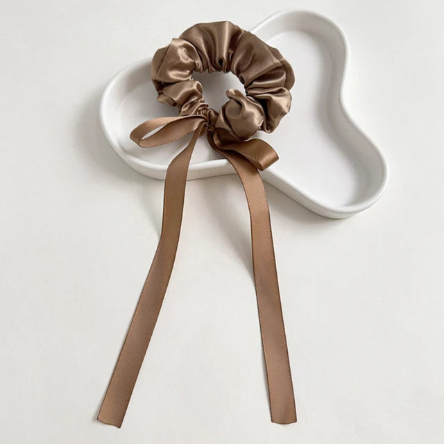 Satin Ribbon Scrunchy