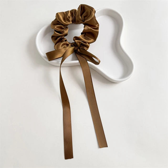 Satin Ribbon Scrunchy