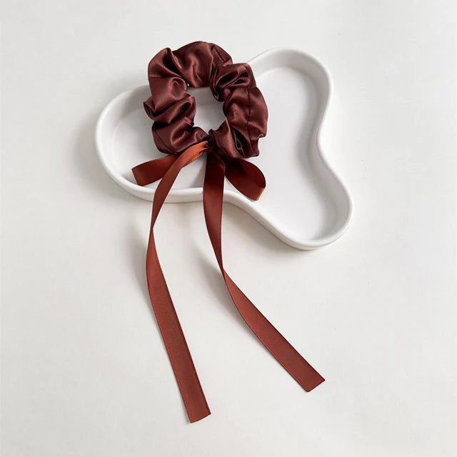 Satin Ribbon Scrunchy