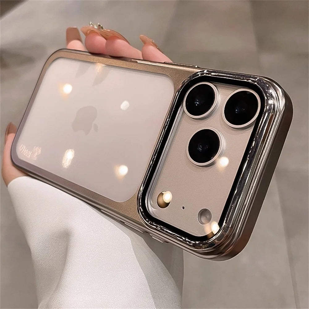 FlipShield Crystal Stand Phone Case