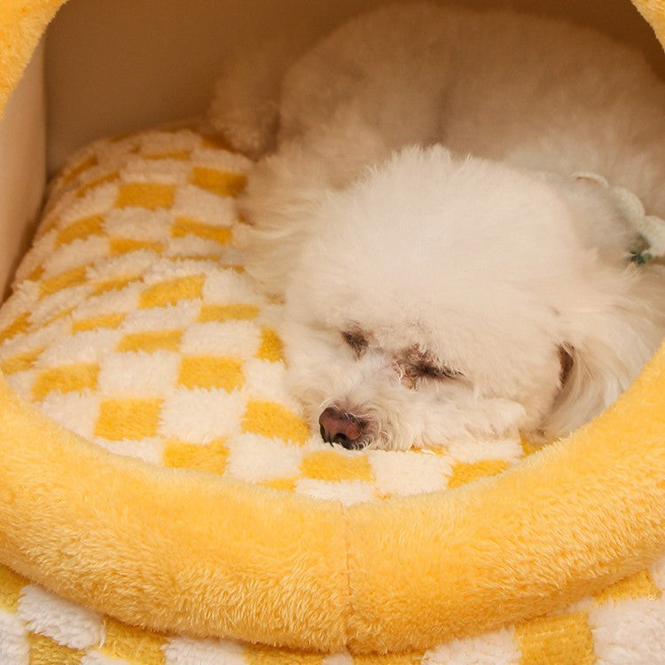 Cozy Hideaway Pet Bed