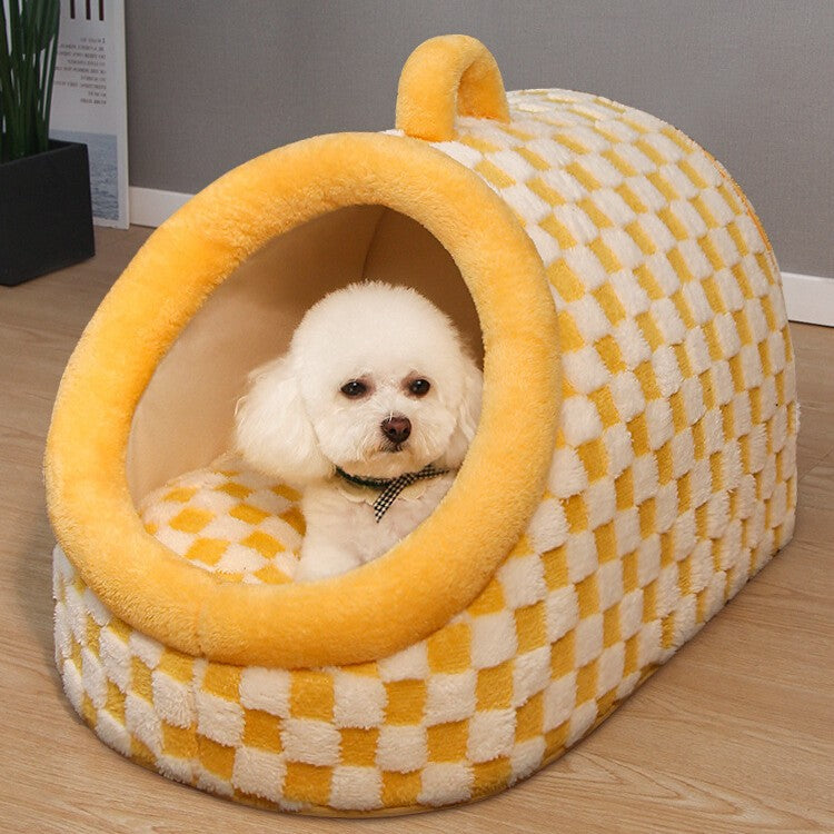 Cozy Hideaway Pet Bed