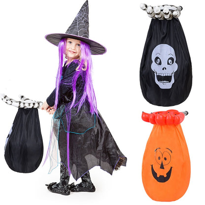 Trick or Treat Candy Bag Stick