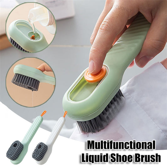 Multifunctional Liquid Dispenser Shoe Brush