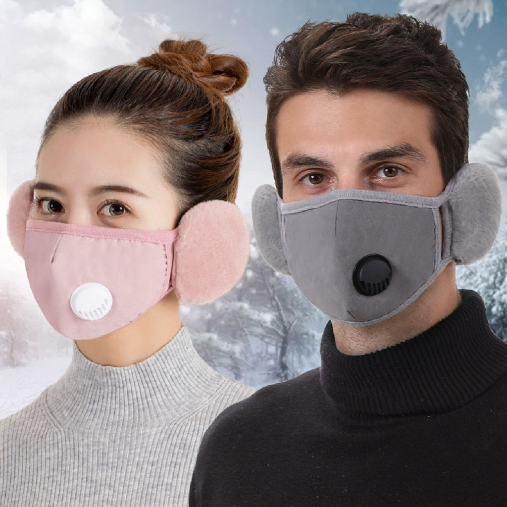 2 in 1 Earmuffs Mask with Filter