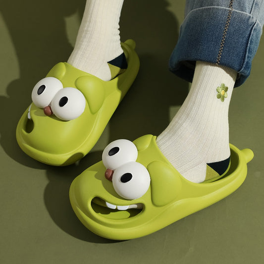 Women's Cartoon Dog Slippers