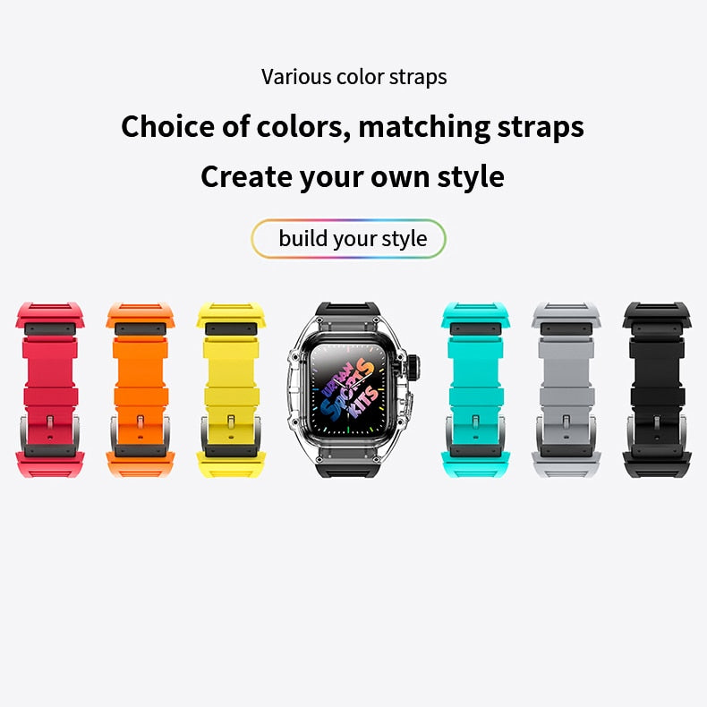 Glacier Transparent Apple Watch Case and Band
