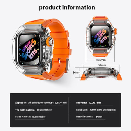 Glacier Transparent Apple Watch Case and Band