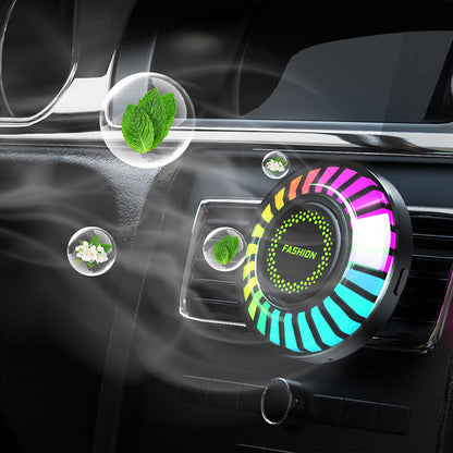 Car Rythem Air Freshener Light