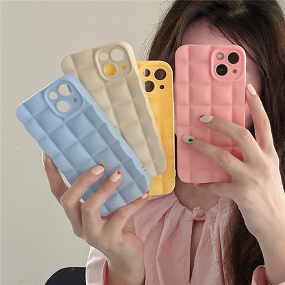 Geometric Puff iPhone Case