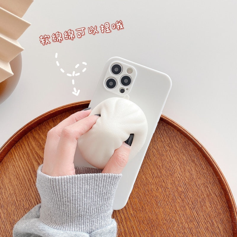 3D Squishy Buns Phone Case