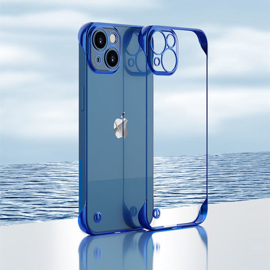 Transparent PC Hard Plating Frameless Phone Case