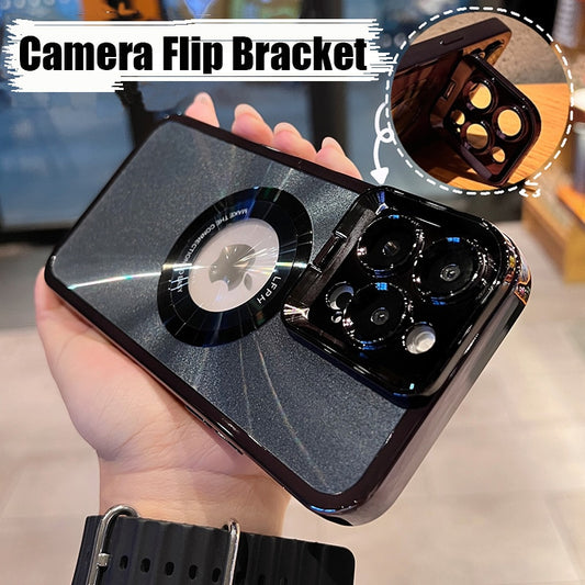 Flip Camera Protection Bracket Magsafe iPhone Case