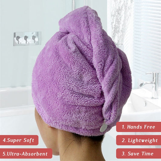 Rapid Drying Hair Towel