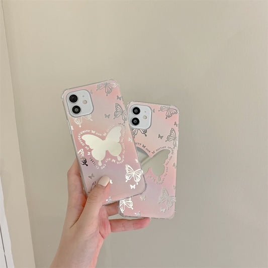 Butterfly Mirror Phone Case