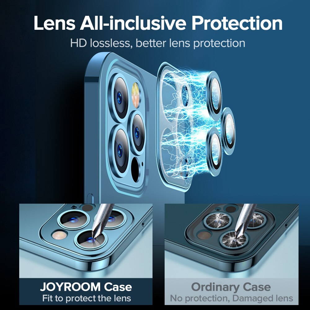 Transparent Lens Cover Protection iPhone Case