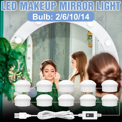 Hand Sweep LED Makeup Mirror Light Vanity