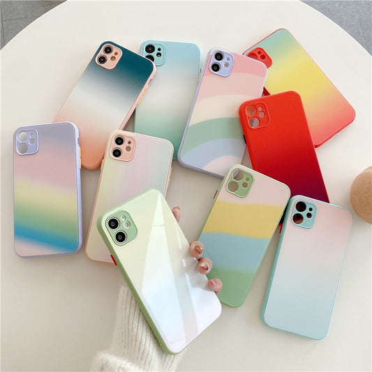 Gradient Tempered iPhone Case