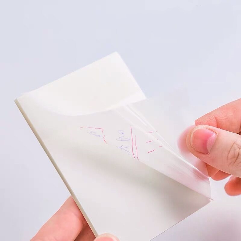 Waterproof Transparent 50 Sheets Sticky Notes