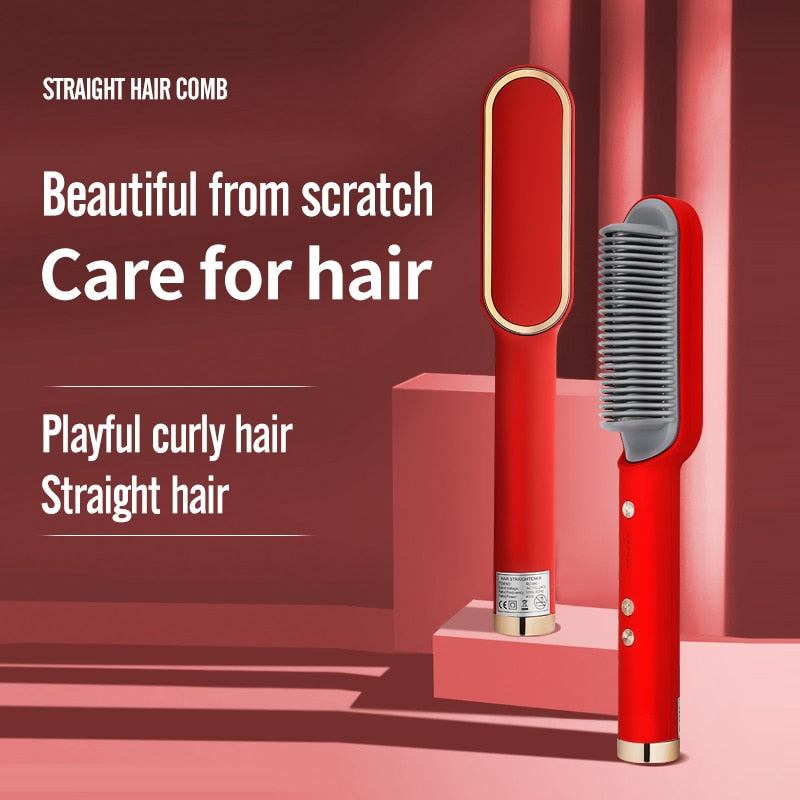Breezy Hair Straightener Brush