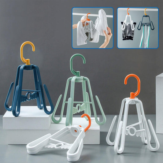 Multifunctional Shoe/Clothes Hanger