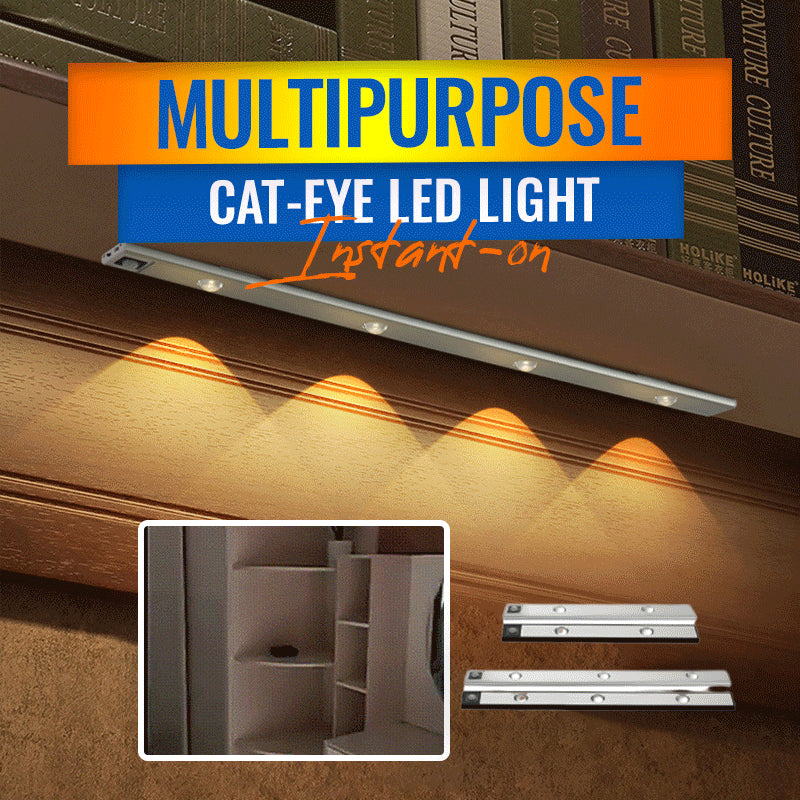 LED Cat Eye Motion Sensor Cabinet Light