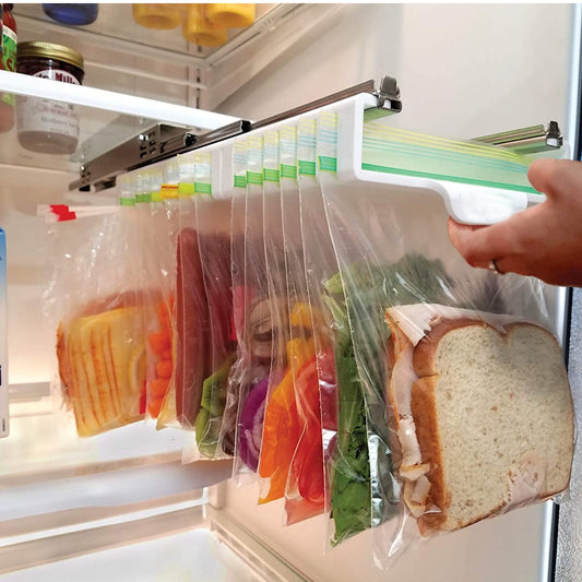 Fridge Drawer Bag Organizer