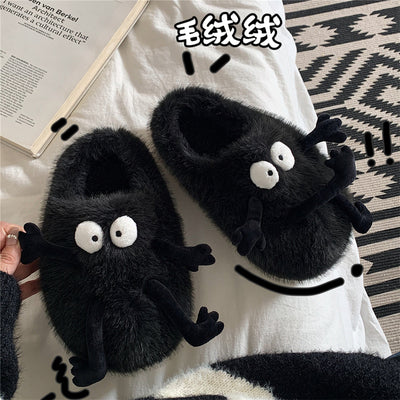 Fuzzy Doodle Slippers