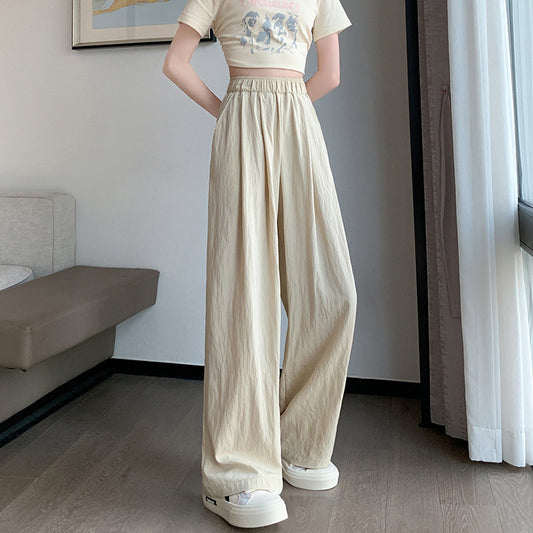 Women's Breathable Linen Wide Leg Pants