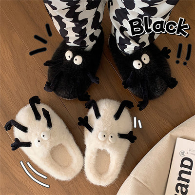 Fuzzy Doodle Slippers